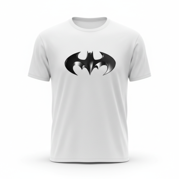 Dark Bat Logo Graphic T-Shirt for Men | Premium Cotton Superhero Style Tee – Fancy Finary